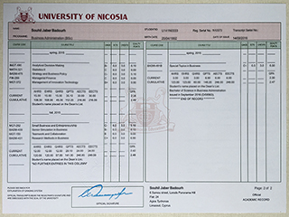 Where  to order a fake University of Nicosia transcript, buy UNIC diploma