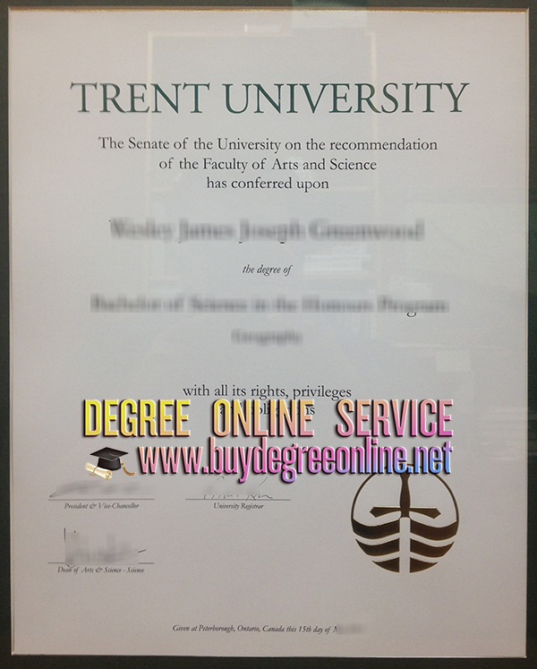 Trent University degree