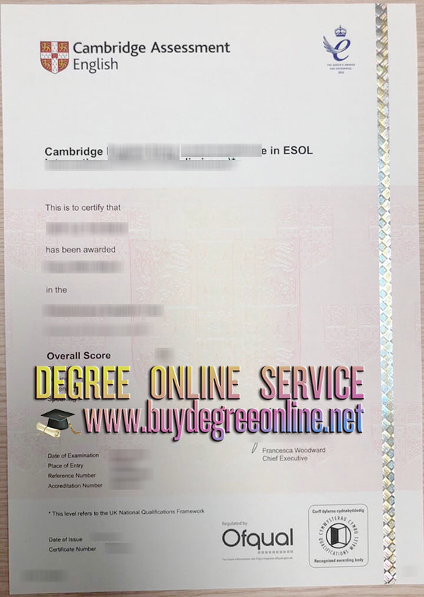  Cambridge English Certificate