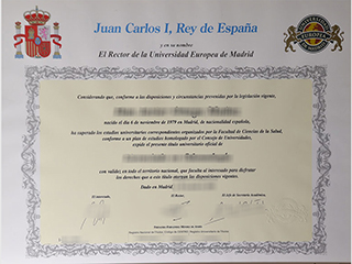 How to buy a 100% copy of European University of Madrid degree, get UEM certificate