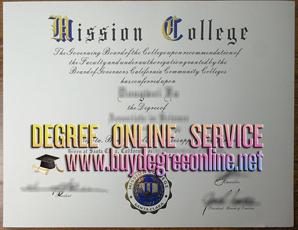 Mission College degree