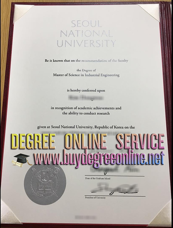 Seoul National University degree