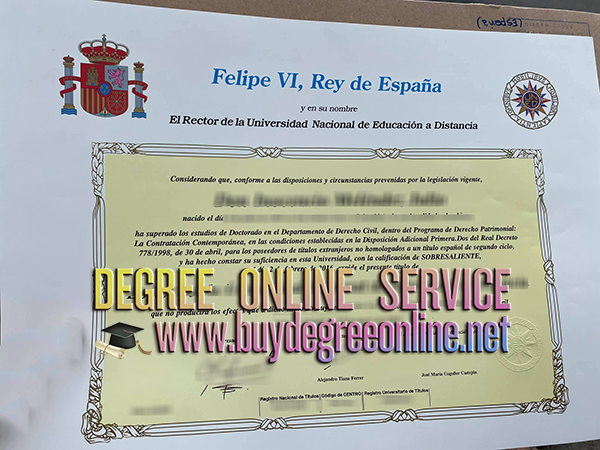 UNED degree
