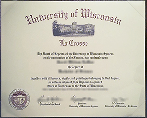 How to get a fake University of Wisconsin–La Crosse degree, UWL diploma