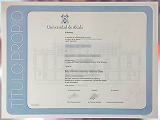 Where to get University of Alcalá Master degree, buy Spanish University diploma