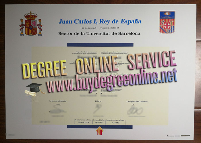 University of Barcelona degree