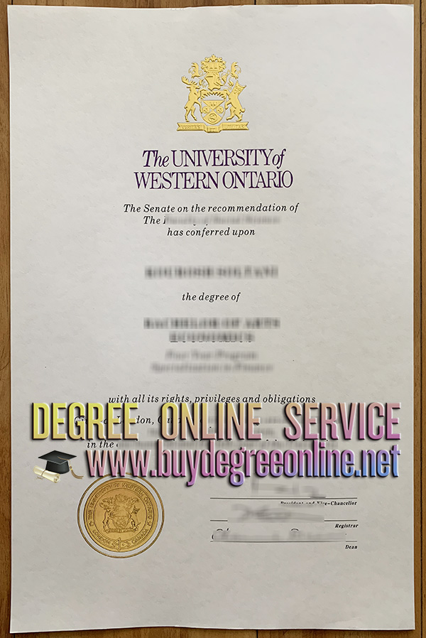 Western University degree