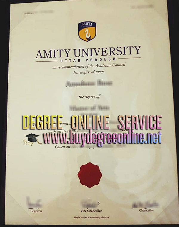 Amity University diploma