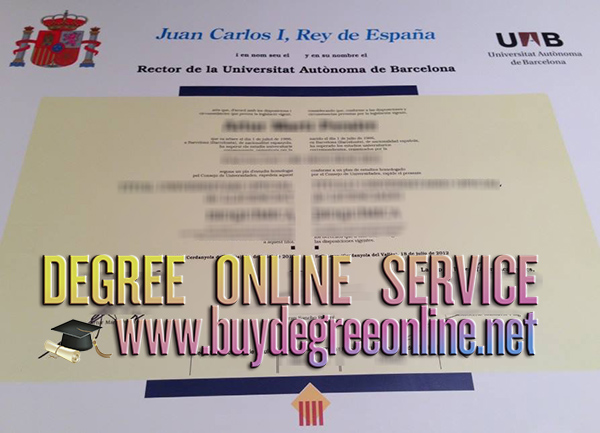 Autonomous University of Barcelona degree