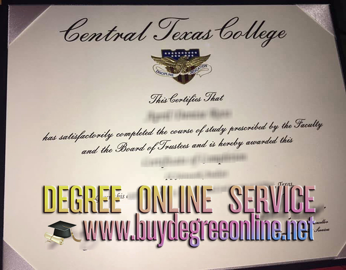 Central Texas College diploma