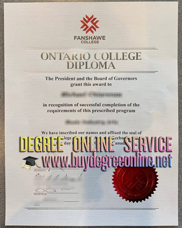 Fanshawe College diploma