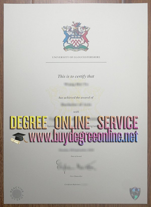 University of Gloucestershire diploma