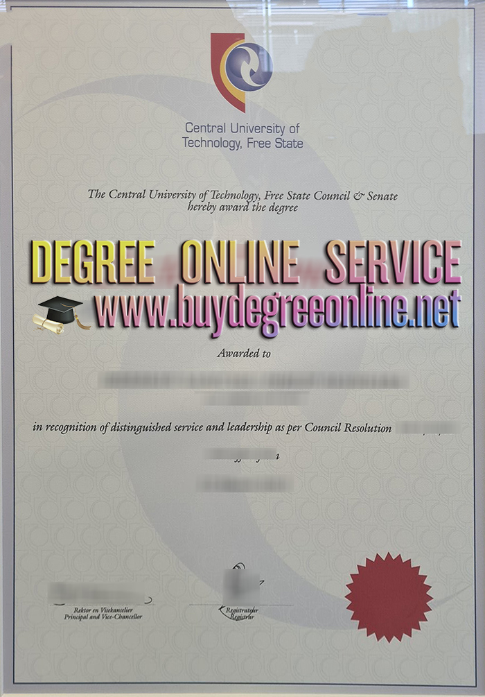 Central University of Technology degree