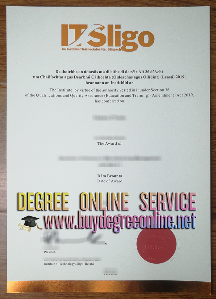 Institute of Technology Sligo degree