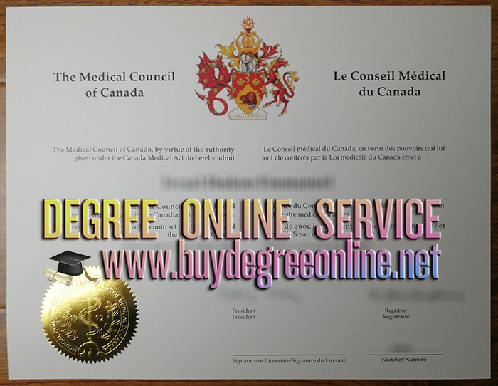 Medical Council of Canada certificate