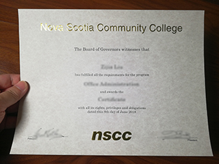 How fast to get a fake Nova Scotia Community College degree, buy NSCC degree