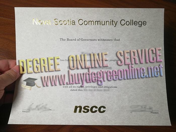 Nova Scotia Community College degree