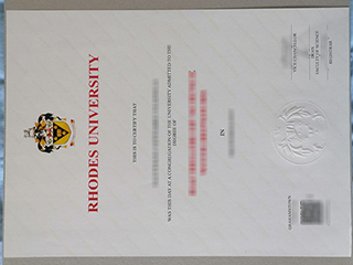 How easy to buy a fake Rhodes University diploma from South Africa