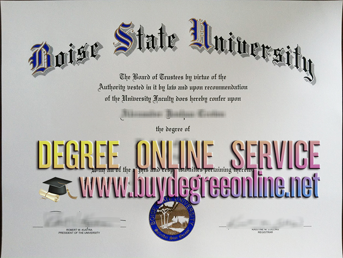 Boise State University degree