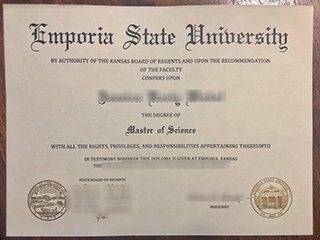 How to get a fake Emporia State University MSc degree, buy ESU diploma