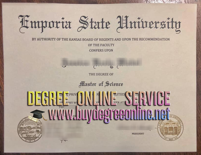 Emporia State University degree