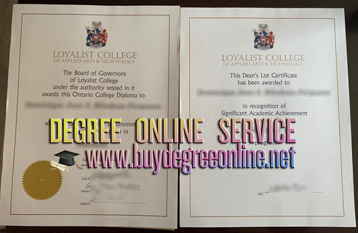 Loyalist College degree