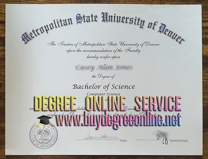 Metropolitan State University of Denver degree