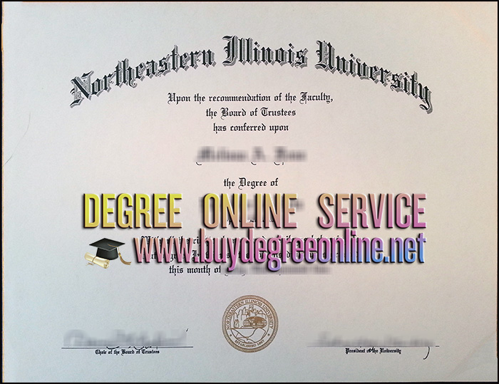 Northeastern Illinois University diploma