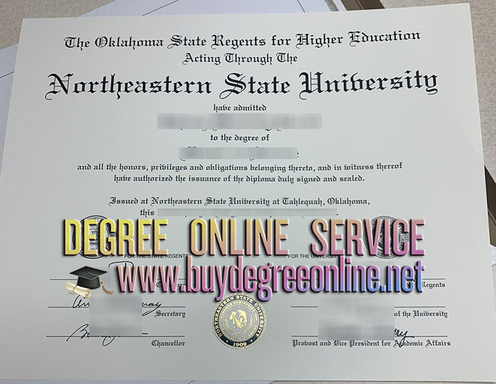 Northeastern State University diploma