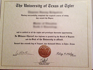 Where to get a realistic University of Texas at Tyler diploma online