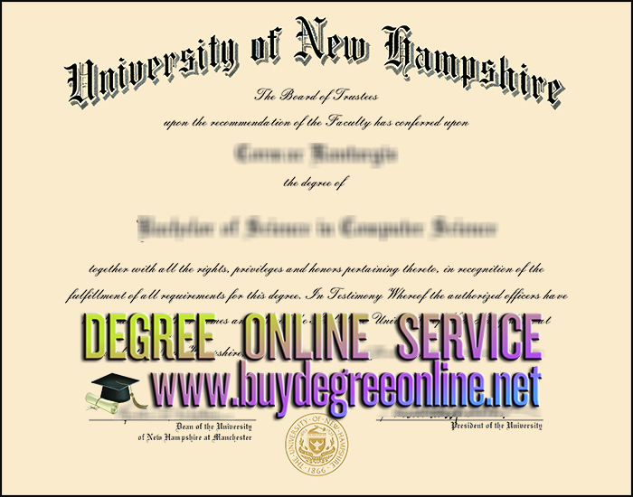 University of New Hampshire degree