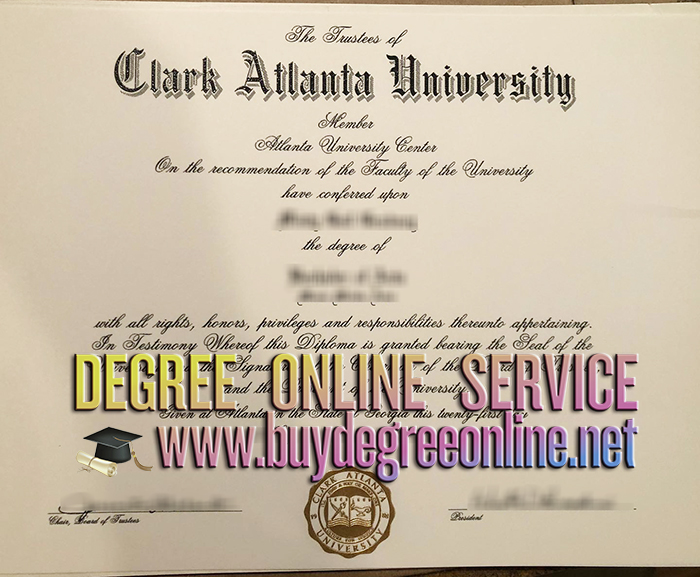 Clark Atlanta University degree