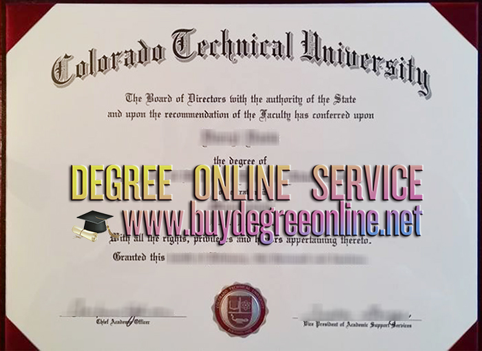 Colorado Technical University degree