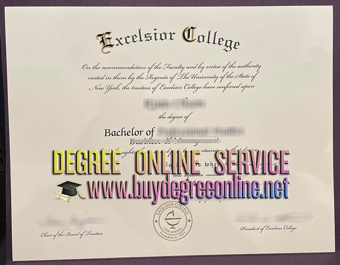 Excelsior College degree