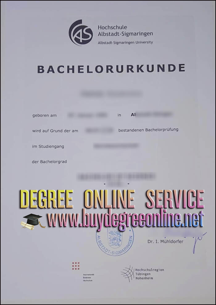 Hochschule Albstadt-Sigmaringen degree