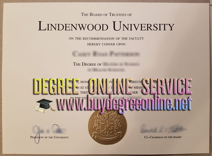 Lindenwood University diploma