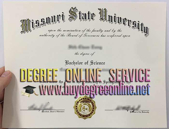 Missouri State University BSc degree