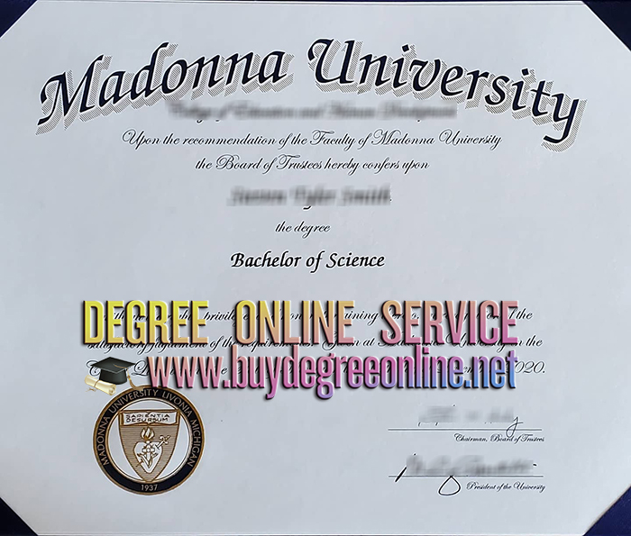 Madonna University degree