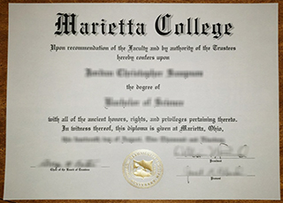 Where to order a fake Marietta College degree, buy MC diploma