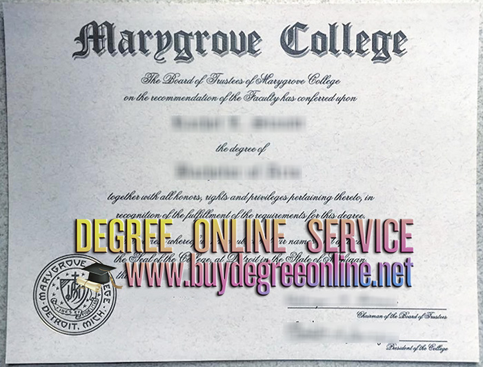 Marygrove College degree