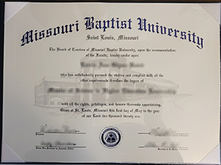 How fast to get a fake Missouri Baptist University degree online