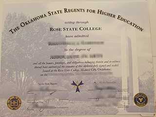 How to order a fake Rose State College degree online