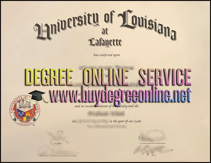 University of Louisiana at Lafayette degree