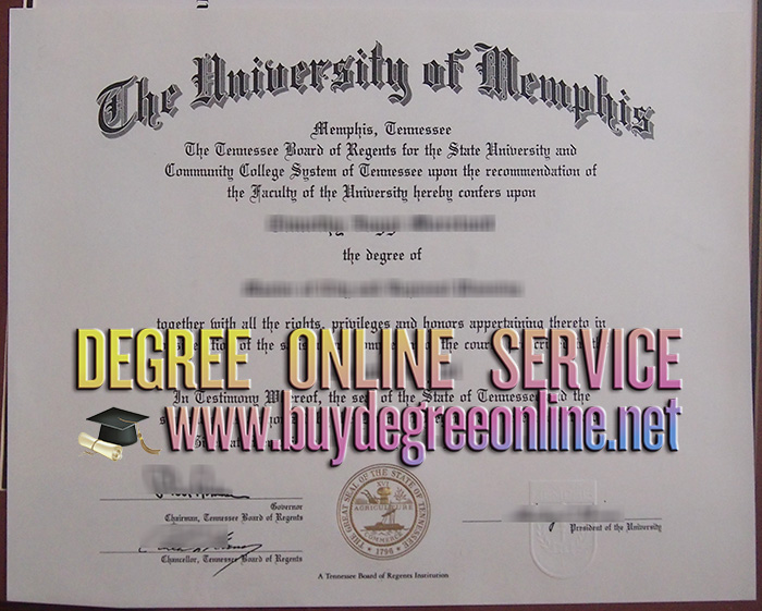 University of Memphis degree