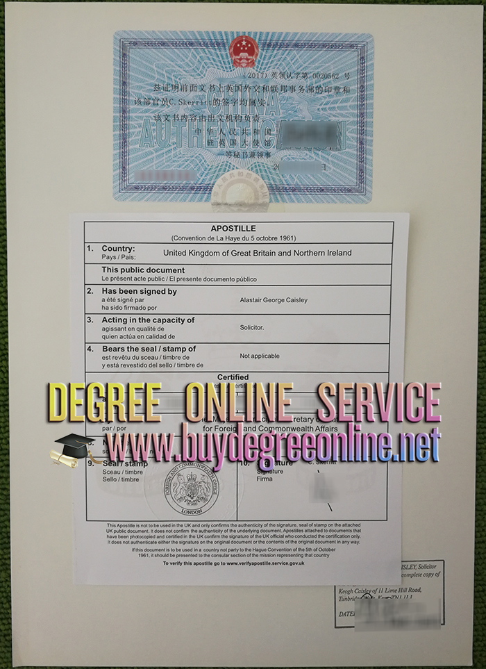 notarized University of Sheffield BBA degree 