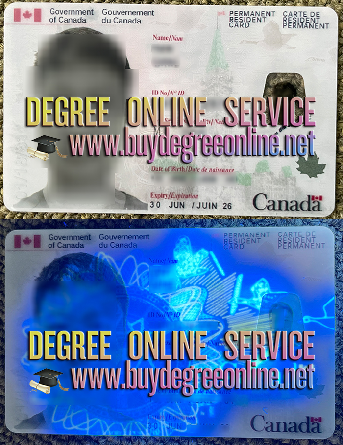 Canada Permanent Resident card