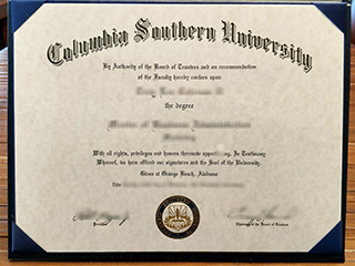 Who can make a phony Columbia Southern University degree online?