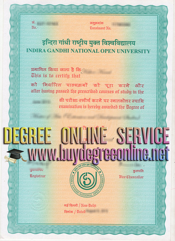 IGNOU degree