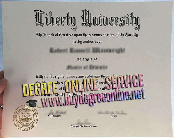  Liberty University degree