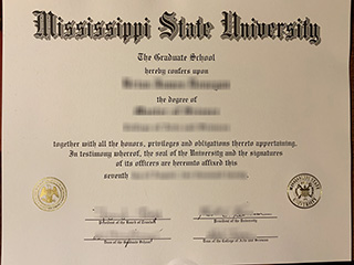 Would like to order a phony Mississippi State University degree certificate